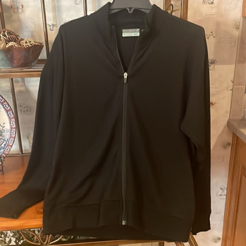 Naturezone 100% Extra Fine Merino Wool Full-Zip - M - Great Condition - Picture 2 of 5